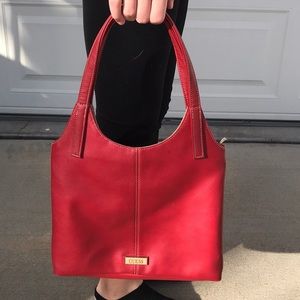 Red Guess purse